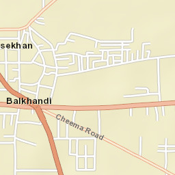 Kot Isa Khan Street Map