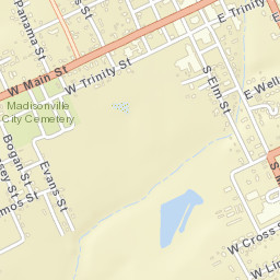 South Madison Street, Madisonville, TX Street Map