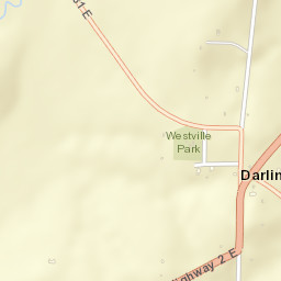Darlington Florida Street Map