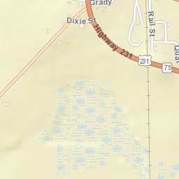 Campbellton Florida Street Map