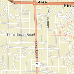 Firozpur Street Map