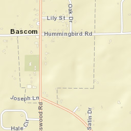 Bascom Florida Street Map