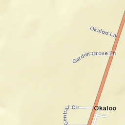 Okaloo Florida Street Map