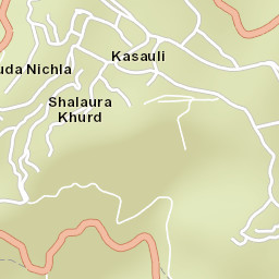 Kasauli Street Map