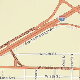 2659-2699 Interstate 10, Fort Stockton, TX Street Map