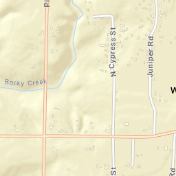 Walnut Hill Florida Street Map