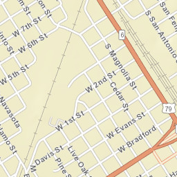 101-199 Moss Avenue Hearne TX 77859 Street Map