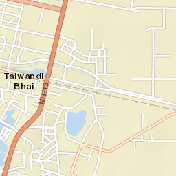 Talwandi Bhai Street Map