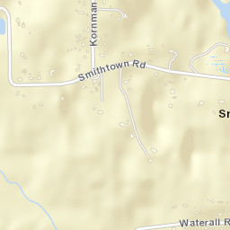 Smithtown Alabama Street Map