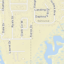 Junior Acres Alabama Street Map