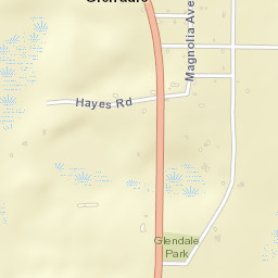 Glendale Florida Street Map