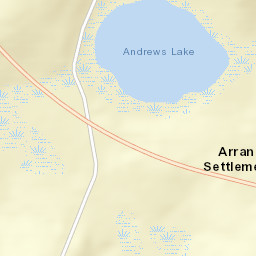 Arrant Settlement Florida Street Map