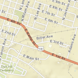 1004 East 1st Street, Cameron, TX 76520 Street Map