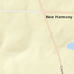 New Harmony Florida Street Map
