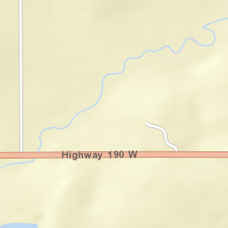 Ronald Reagan Highway, DeRidder, LA Street Map