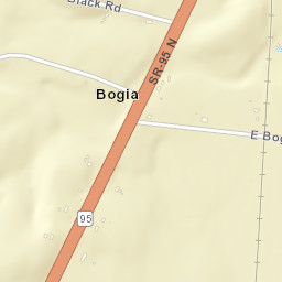 Bogia Florida Street Map