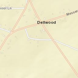 Dellwood Florida Street Map