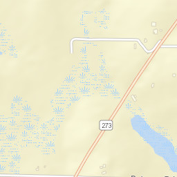 Bahoma Florida Street Map