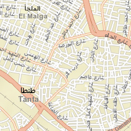 Tanda Street Map
