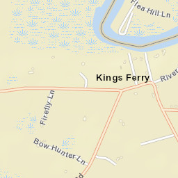 Kings Ferry Florida Street Map