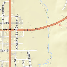 602 North Magnolia Street, Woodville, TX Street Map