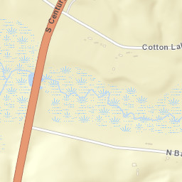 Pine Barren Florida Street Map