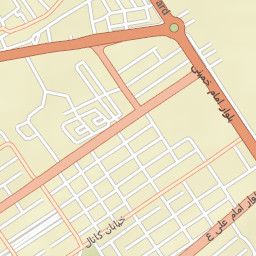 Omidiyeh Street Map