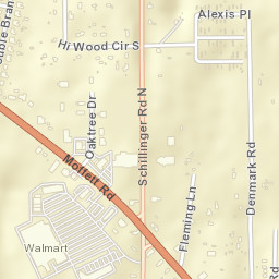 Crawford Alabama Street Map