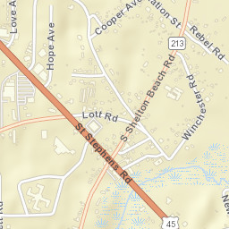 Eight Mile Alabama Street Map