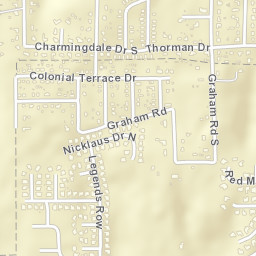 Charmingdale Alabama Street Map