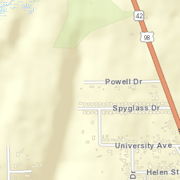 Acropolis Heights Alabama Street Map