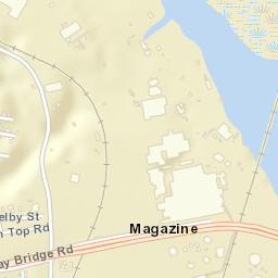 Magazine Alabama Street Map