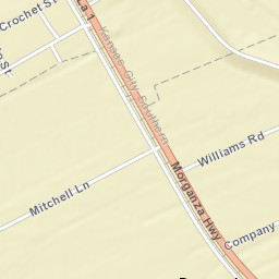 7400 Comeaux Lane, Morganza, LA Street Map