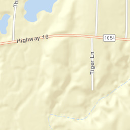 14374-14498 Highway 16, Amite City Street Map