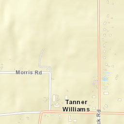Tanner Williams Alabama Street Map