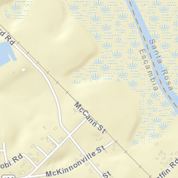 Molino Florida Street Map