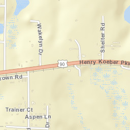 Walcan Florida Street Map