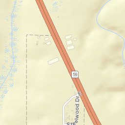 Steelwood Alabama Street Map