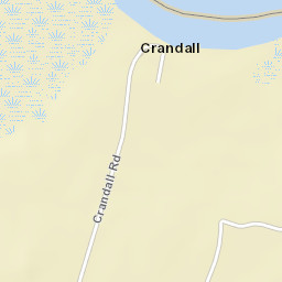 Crandall Florida Street Map