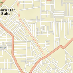 Guru Har Sahai Street Map