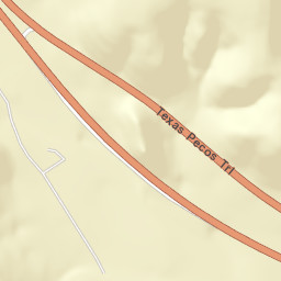 Interstate 10, Sheffield, TX 79781, USA Street Map