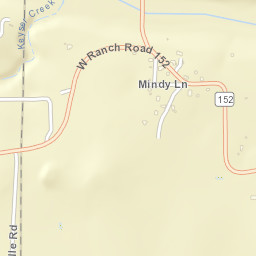 Farm to Market Road 2768, Llano, TX Street Map