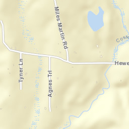 Cosson Mill Florida Street Map