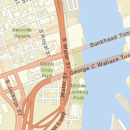 Mobile, Alabama Street Map