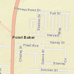Point Baker Florida Street Map