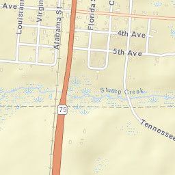 Alford Florida Street Map