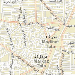 Talā Street Map