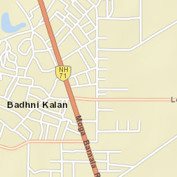 Badhni Kalan Street Map