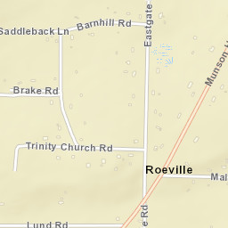 Roeville Florida Street Map