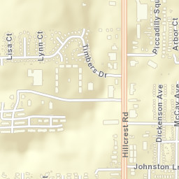 Timbers Alabama Street Map